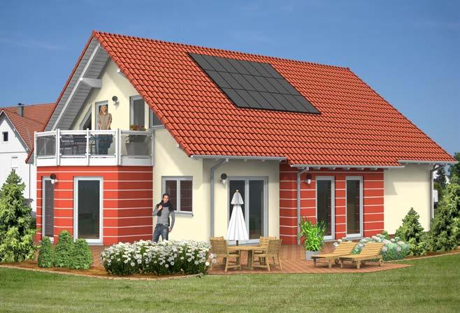 Einfamilienhaus Satteldach ab 160 m² -Variante 74- Wohnfläche
