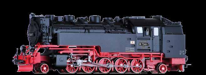 H0m Deutsche Reichsbahn Ep. IV H0m HSB Ep. V Dampflokomotive 99 7240-7 der DR Steam locomotive 99 7240-7 of the DR II/2018 143 Art.-Nr.