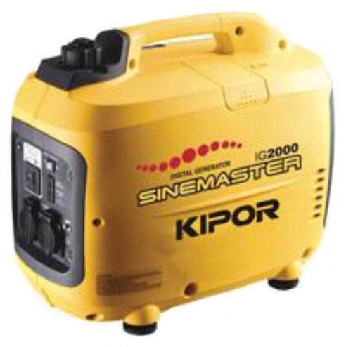 31 CHF KIPOR GENERATOR IG 2000 (INVERTER) GENERATOR TYP: INVERTER 14 1600 Watt 2000 Watt 2 x 230 V, 1 x 12 V /1