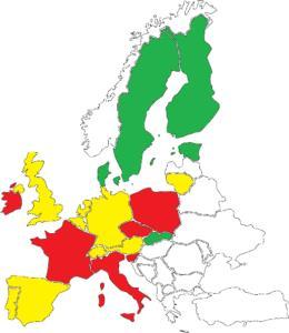 Internationaler Vergleich 59% der Mitgliedsländer der WHO haben ein nationales EHR System Weniger als 50% der EU-28 haben ein nationales EHR System