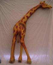 Pos.2.12 Halbplastische Figuren Giraffen Format Giraffe 1) ca.