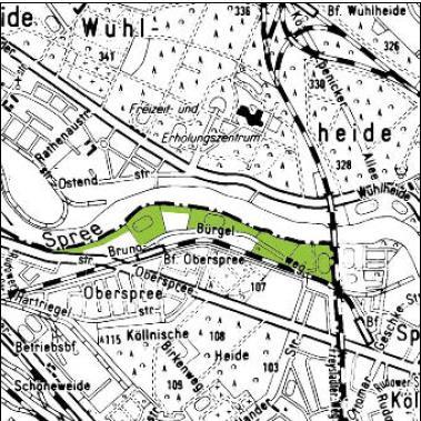 58 Uferkonzeption Treptow-Köpenick Wie die Abbildungen zeigen, haben die Ufer aller Gewässer im Bezirk bereits jetzt eine große Bedeutung als Biotopverbundflächen, mit einem hohen Potenzial, das es