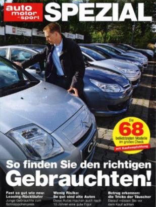 zeigt die beliebtesten Gebrauchtwagen in Deutschland auf.