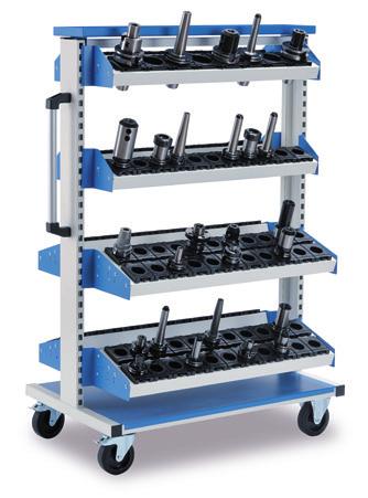 inkl. CNC-Werkzeugeinsätze Die 2 unteren Werkzeugaufnahmeträger (WAT) können separat bestellt werden Art.-Nr.
