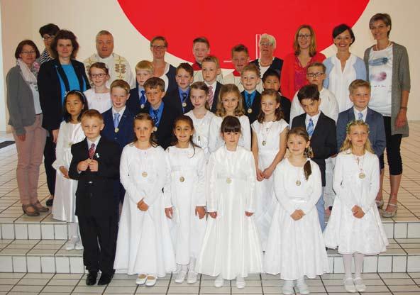 Ludwig Heilige Kommunion St. Modestus 21 Kinder in St.