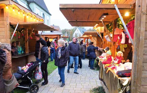 November, bietet der Elisabethmarkt in Westerwiehe wieder einen unterhaltsamen Vorgeschmack auf die Adventszeit.
