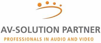 Platinpartner Goldpartner Die AV-Solution Partner sind die größte Kooperation unabhängiger Systemhäuser für professionelle Medientechnik in der DACH- Region.