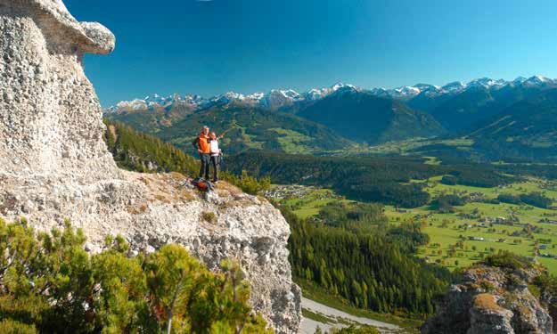 Über den Jungfrauensteig zur Südwandhütte und Glösalm (40 Punkte) Unser Ausgangspunkt für diese Tour ist der Alpengasthof Edelbrunn in Ramsau am Dachstein, den wir in 15 Gehminuten von der