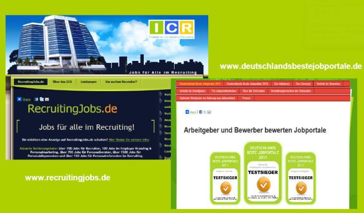 Über das ICR Research Kostenfreie Downloads unter: http://www.competitiverecruiting.de/studien.