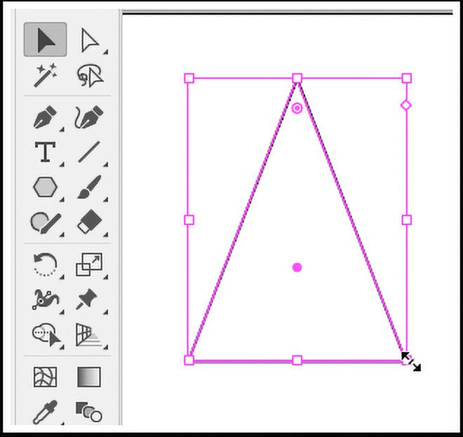 Bei angewähltem Polygon-Werkzeug öffnet ein Klick in die Zeichenfläche