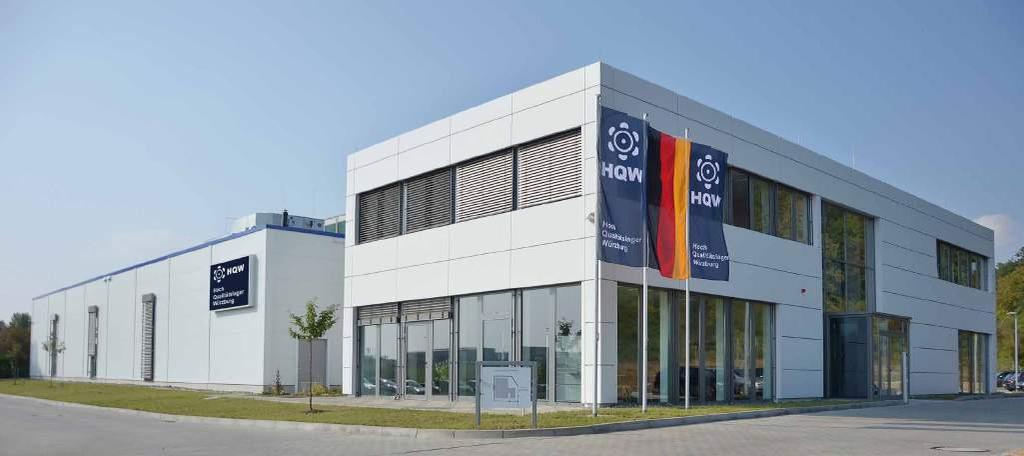 DAS UNTERNEHMEN HQW HQW - MADE IN GERMANY Hoch Qualitätslager Würzburg (HQW) ist eine Premium-Marke Made in Germany.
