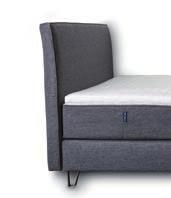 Kasten- Box Optik ab. So wird das Bruno Boxspringbett zu einem stilvollen Möbelstück in Ihrem Schlafzimmer.