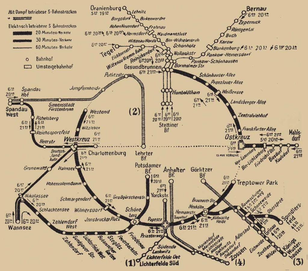 12 Die Entwicklung des Berliner Eisenbahnnetzes bis zum Fall der Mauer Dieter Funk Berlin war bis zum Ende des 2. Weltkrieges der bedeutendste Eisenbahnknoten in Deutschland.