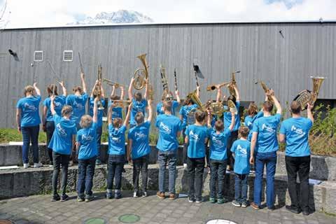 Durchschnittsalter) Jugendorchester der Trachtenmusikkapelle Maishofen Stufe AJ (= bis 13 Jahre