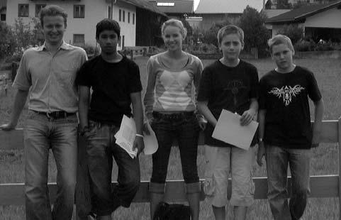 Landeswettbwerb vom 13. 15. Juni 2007 in Roppen/Tirol Die Qualifikation zum Landeswettbewerb für die AnfängerInnen von Mag.