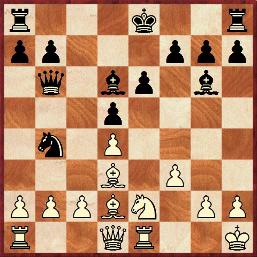 Kh6 Tg6# 0 1 SG Krefeld I Kranenburg I gespielt am 06.04.2008 Weiß Jan Berg Schwarz Sebastian Hünnekes 1.e4 Sf6 2.Sc3 d5 3.exd5 Sxd5 4.d4 c6 5.Ld3 Db6 6.