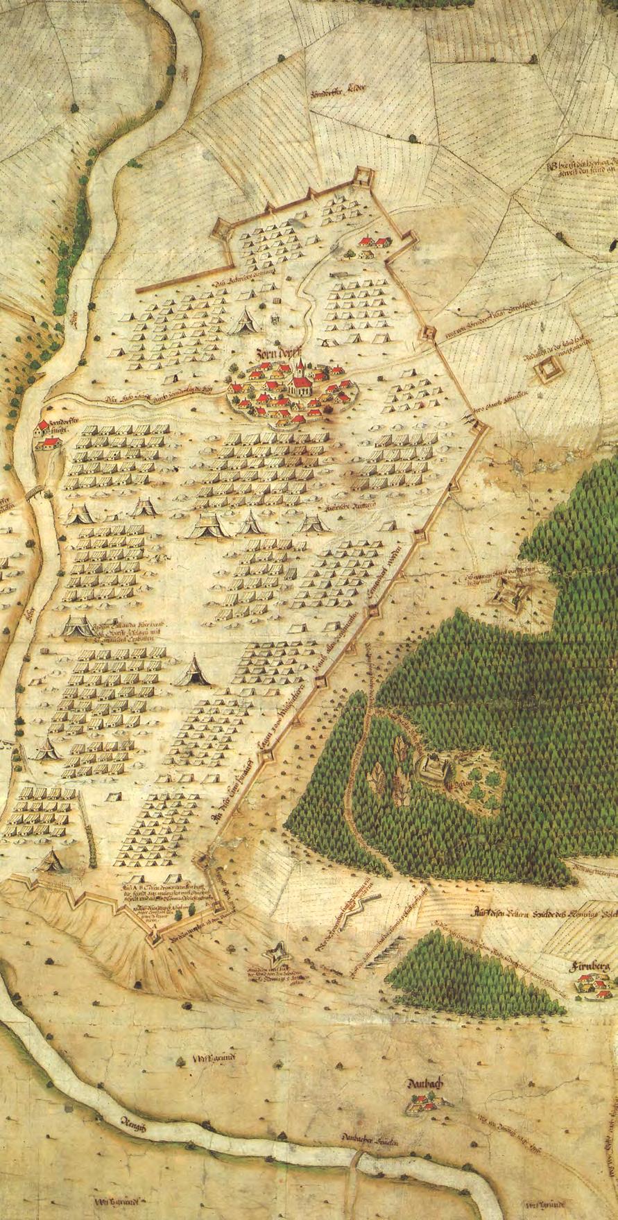Wallensteins Lager Schlacht an der Alten Veste in Zirndorf 1632 Dossier zur Erlebbarmachung