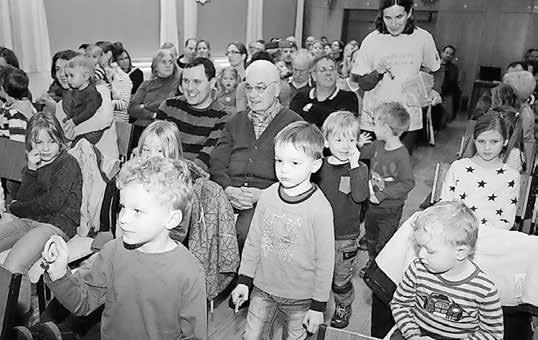 Das Weihnachtsmusical war der Höhepunkt und Abschluss der Teilnahme des Kiga s Schneckenburg an der Initiative des Deutschen Chorverbands: Die Carusos!