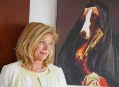 Ausstellung 2010 16 6 Hund und Leben Tierisch menschlich Margot Berghaus flirtet mit dem Surrealen 18