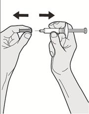 Schritt 6: Reinigen Sie die Injektionsstelle Waschen Sie Ihre Hände. Reinigen Sie die Haut an der Injektionsstelle mit einem Alkoholtupfer.