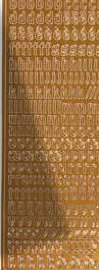 silber (5) Klebeschrift Zahlen 10x23cm, Spiegelfolie