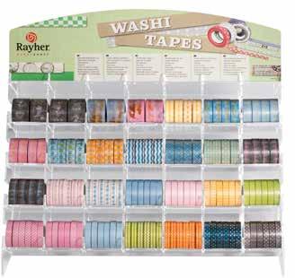 59 597 000 (1) Display Washi Tape Anlass Tapes in versch.