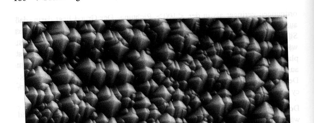 6.38 Texturierung der Oberfläche: Anisotropes Nassätzen mit