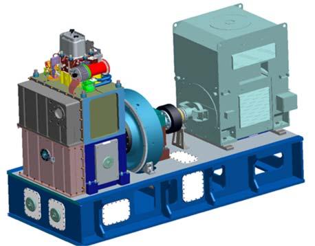 LNG-basiertes IMO TIER 3 Konzept 1-Zylinder Dual Fuel (DF)