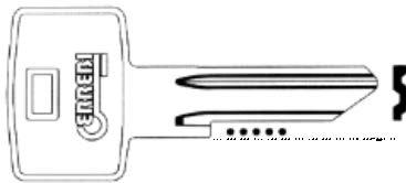 der Profilzylinder Pos. 1 ABUS AU 5 DQ / 1883 ZB AU 5 DQ 0,60 Stück Pos.