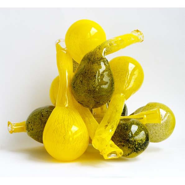 Organic Chemistry Yellow Sculpture Laboratory glass, glass color,