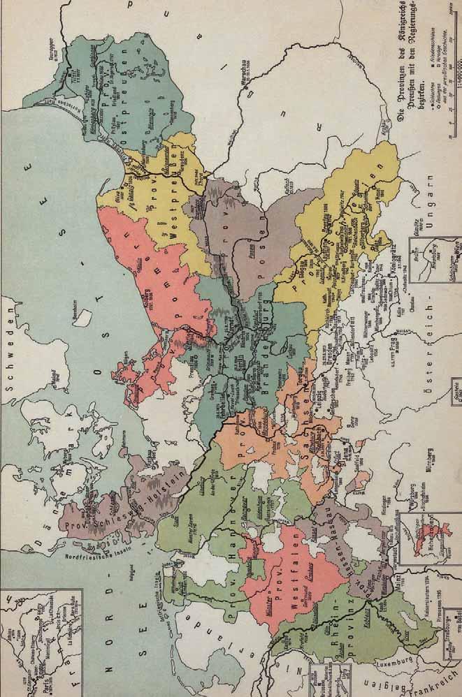 Provinzen des Königreichs Preußen ab 1867.