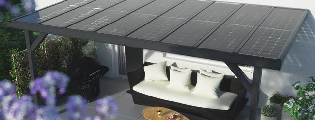 ZU 100 % VON DER SONNE FINANZIERT Lassen Sie Ihr Terrassendach einfach durch die Sonne finanzieren! Durch die eigene Stromgewinnung sparen Sie bares Geld.