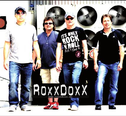 10 Roxx Doxx in der Seestuben am Dietlhofer See Banduntertitel: Rock x Roll mit vier X. Man nennt sie auch die Rockhunde aus München.