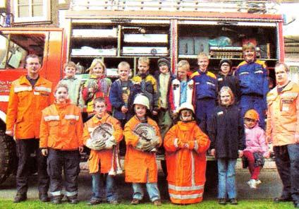 Wir wollen den Kindern die Angst vor der Feuerwehr nehmen. Sven Helmold blickt sich um und lächelt.