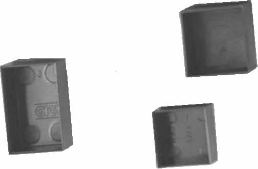 Modul-Leergehäuse Material Farbe Schwarz Ausführung I I Ausführung I I I Polyamid 6.6 Preisgünstig. Schlagzäh. Mit elastischen Seitenwänden.