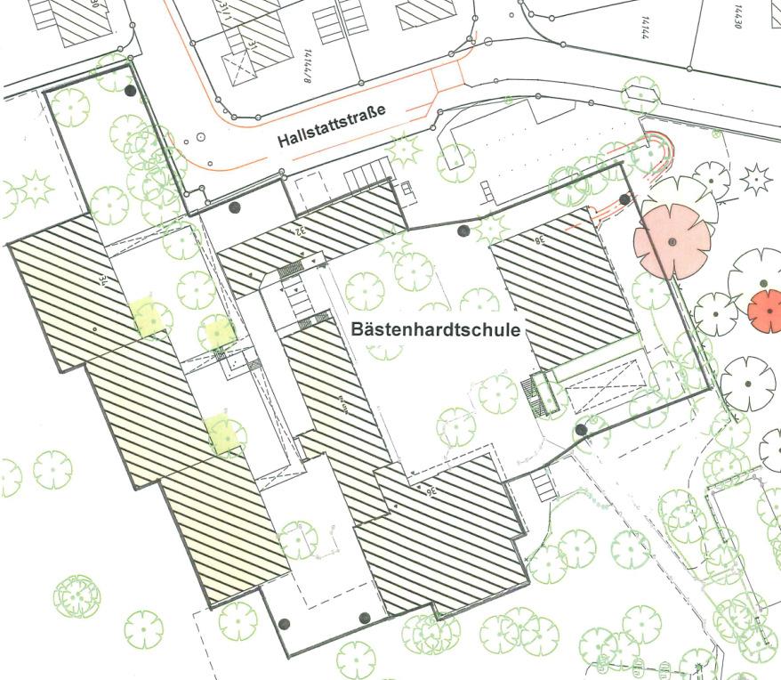 Benutzungsordnung Schulhöfe 1/15 Schulhof Bästenhardtschule Der Schulhof der Bästenhardtschule ist weitgehend durch die Schulgebäude entsprechend beiliegendem Plan abgegrenzt.