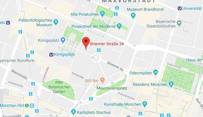 Freitag 23.02.2018 NS-Dokumentationszentrum, Max-Mannheimer-Platz 1, ehemals Brienner Str. 34, 80333 München Parkplätze Es stehen keine eigenen Besucher- oder Busparkplätze zur Verfügung.