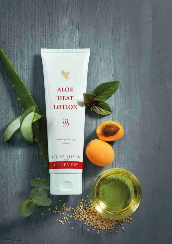 Körperpflege Aloe Heat Lotion Aloe Vera, Sesam-, Jojoba- und Aprikosenkernöl versorgen die Haut mit Feuchtigkeit und wertvollen Nährstoffen.