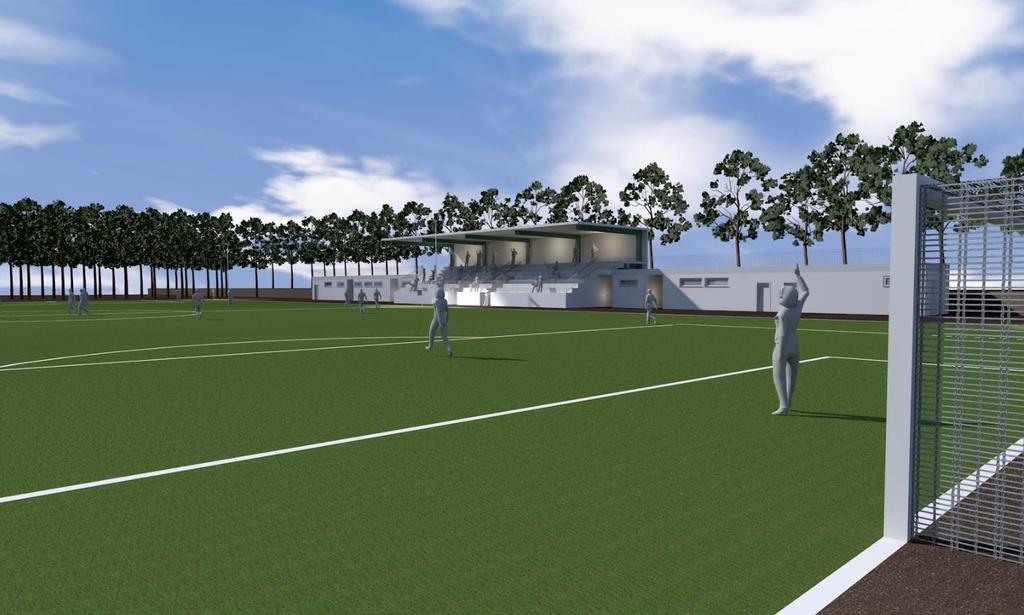 3. Ausblick in die Zukunft: Errichtung zusätzlicher Multifunktionsgebäude Erhöhung der Kapazitäten für den Spielbetrieb unserer Nachwuchsmannschaften