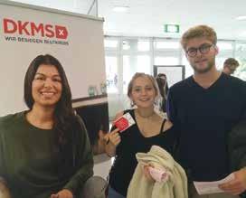 09.17 fand in Fulda an der Richard-Müller- Schule eine Typisierungsaktion der DKMS statt.