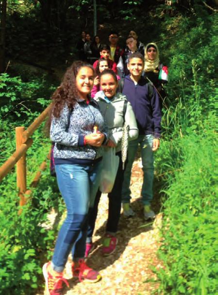 16 mariaberg stadtteil MAriaberg Aussichtsreich Besuch aus Jordanien In der letzten Juniwoche reisten in diesem Jahr 13 Schülerinnen und Schüler sowie zwei begleitende Lehrerinnen der Integrativen