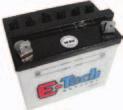 Starterbatterien für Rasentraktoren & Aufsitzmäher - E-Tech High Quality Modell Länge x Breite x Höhe Polanordnung Bestell-Nr.
