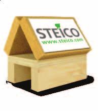 Ob Konstruktions materialien oder Dämmstoffe: STEICO Produkte tragen eine Reihe ange sehener Qualitätssiegel.