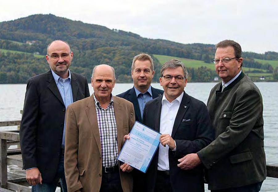 Deutscher Klimaschutzpreis für das Salzburger Seenland Der Regionalverband Salzburger Seenland wurde kürzlich für das grenzüberschreitende Projekt Klimaladen - Was hat mein Konsum mit dem Klima zu