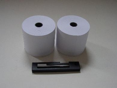 schwarz Papier Rollen: für Drucker it-prt-b 1 Packung: 2 Stück (kein