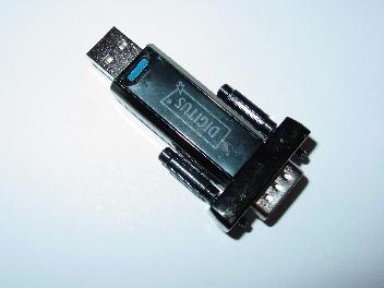 : it-007b Adapterstück RS232 - USB (zur Verwendung der "it-collect" Software an