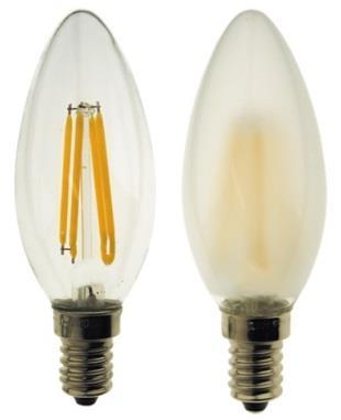 Filament Serie Die Filament Serie bietet hochwertige Retro-Fit LED-Leuchtmittel zur direkten Installation in vorhandenen Fassungen.