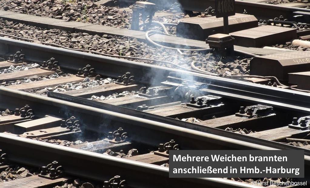Heißläufer in HH-Harburg am 03.06.2013 Photos und Text von Eisenbahn Olli auf www.drehscheibe-online.