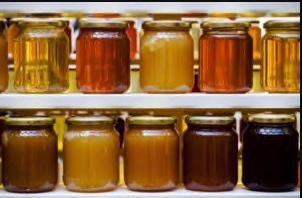 Honig Degustiere die verschiedenen Honigsorten und fülle dabei