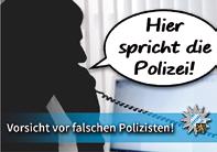 22 Mitteilungsblatt der Großgemeinde Beilngries - November 2017 Polizeipräsidium Oberbayern Nord Presse- und Öffentlichkeitsarbeit Betrug im Namen der Polizei - Vorsicht vor falschen Polizisten!